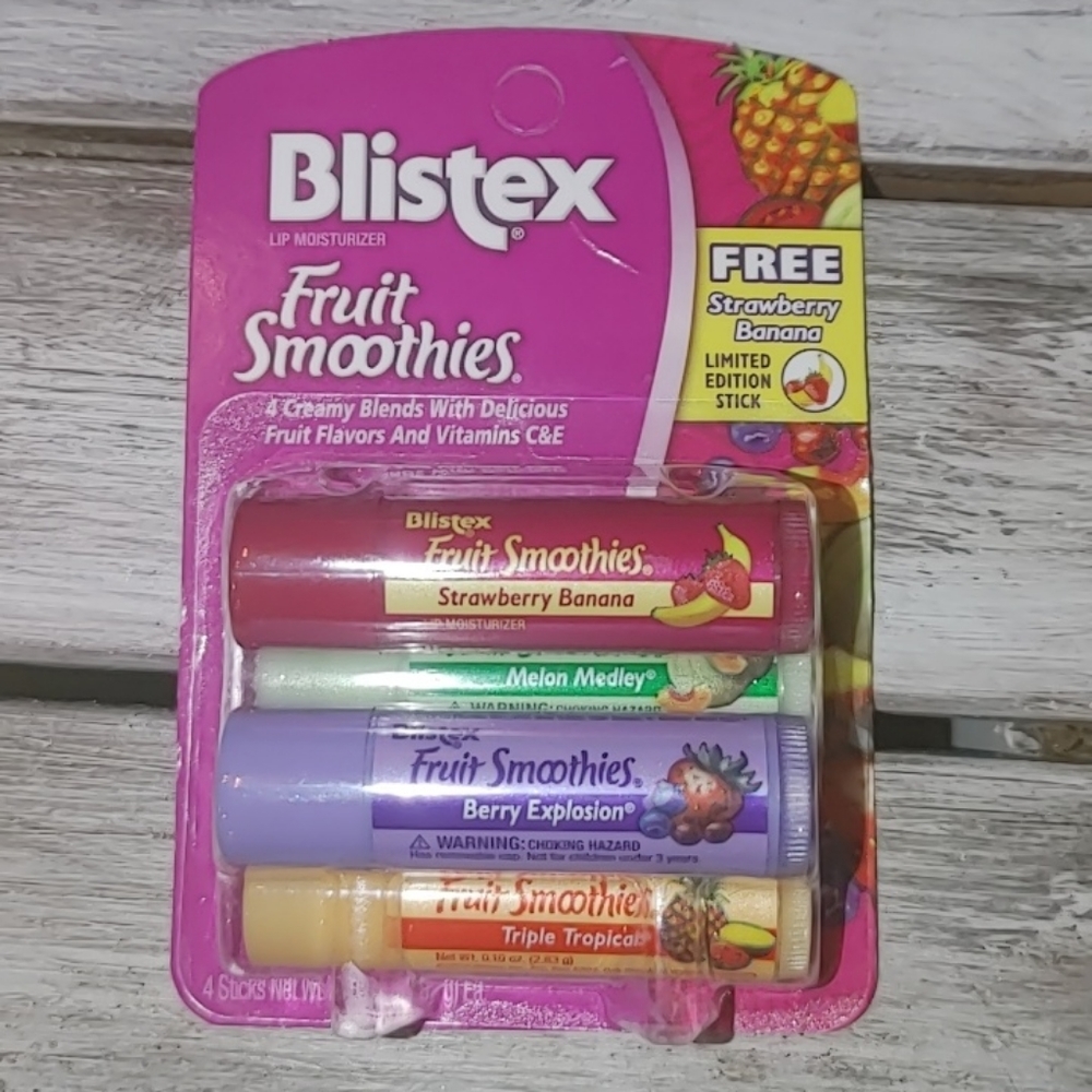 Blistex 4 pack chapstick